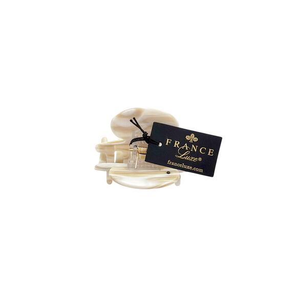 FRANCE LUXE Couture Claw Clip French Classic Small in Alba main image 6